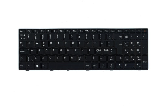 Lenovo 110-15ISK 110-17ACL V110-17IKB Keyboard Nordic Black 5N20L25873