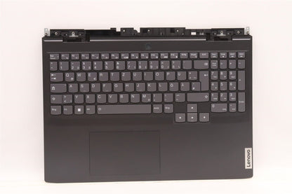 Lenovo IdeaPad 3 16IAH7 Palmrest Cover Touchpad Keyboard German Black 5CB1J09596