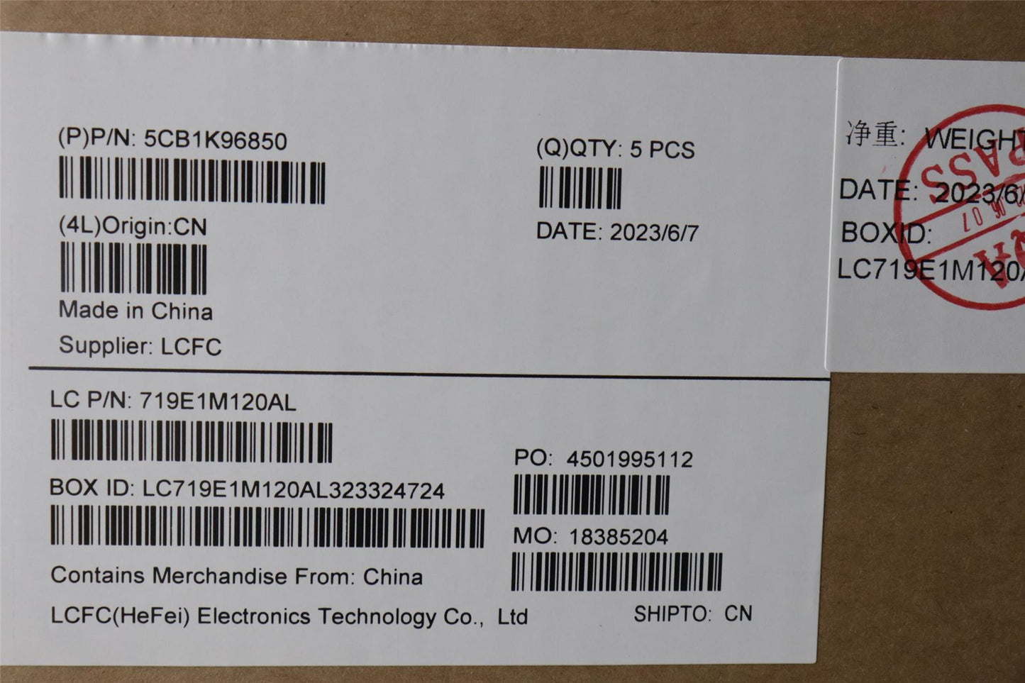 Lenovo IdeaPad 3 15ABR8 Palmrest Cover Touchpad Keyboard Arctic Grey 5CB1K96850