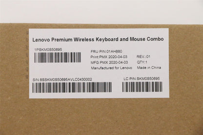 Lenovo Yoga A940-27ICB Wireless Keyboard Mouse French Grey 01AH880