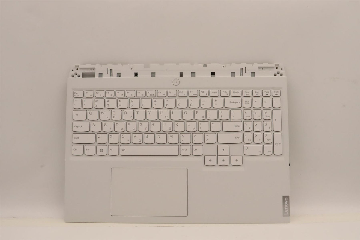 Lenovo 5 16IAH7H Palmrest Cover Touchpad Keyboard Greek Storm Grey 5CB1F38562
