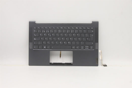 Lenovo Yoga 7-14ITL05 Palmrest Cover Keyboard Spanish Grey 5CB1B05305