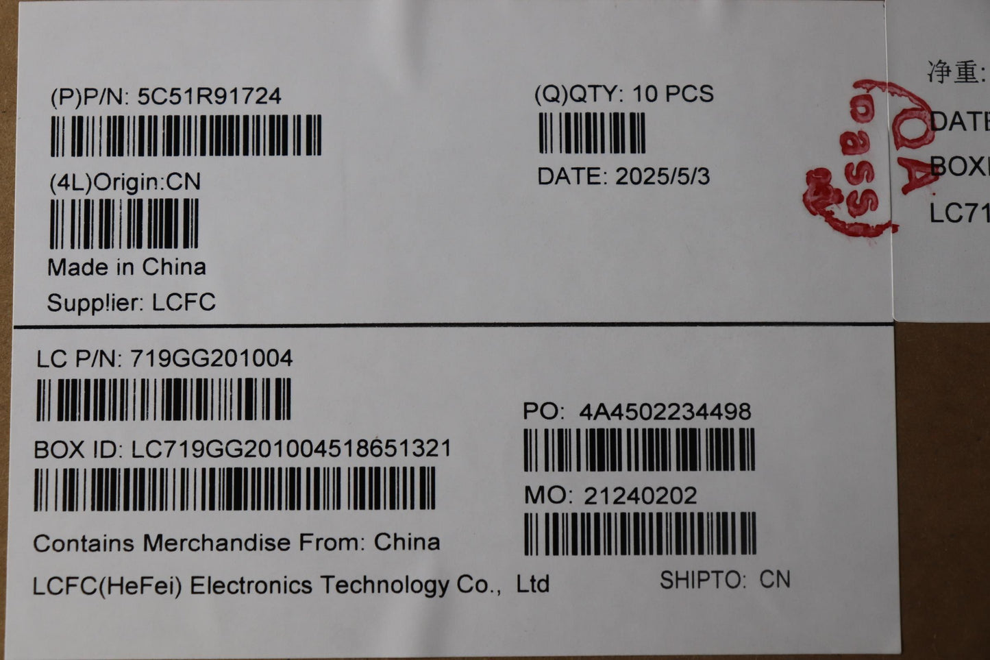 Lenovo CARDPOP PCBA IO/B NSG692 ME470 NFP NvPro I/O Board 5C51R91724