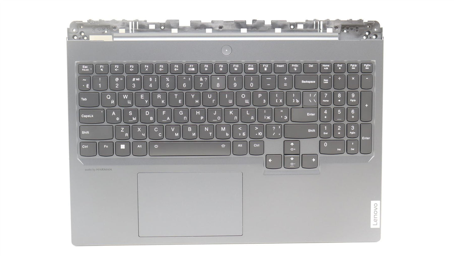 Lenovo Legion 7 16IRX8H Palmrest Cover Touchpad Keyboard Russian 5CB1L09918