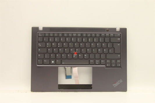 Lenovo ThinkPad T14s 2 Keyboard Palmrest Top Cover German Grey 5M11A37850