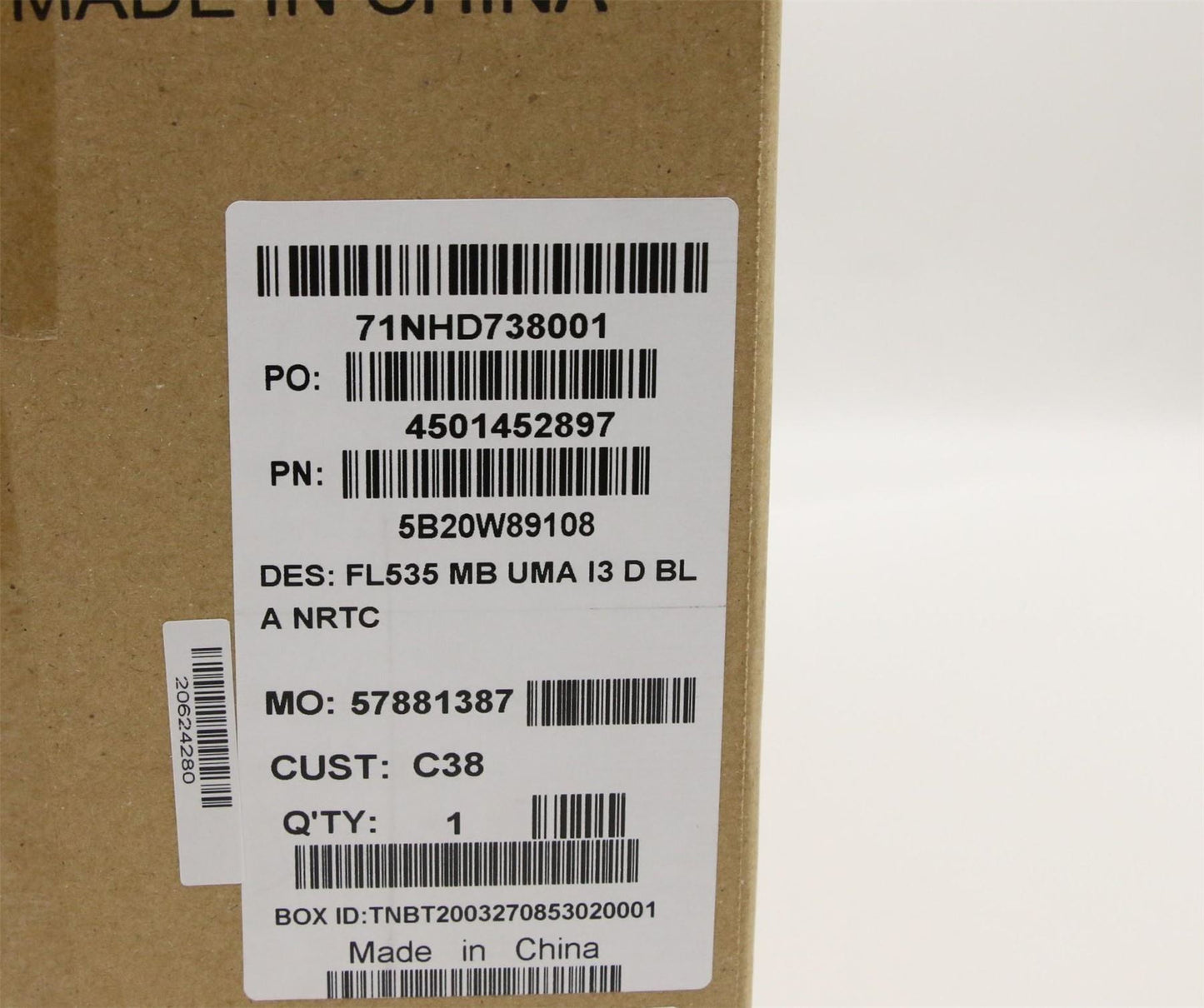 Lenovo IdeaPad S340-15IIL Motherboard Mainboard UMA Intel i3-1005G1 5B20W89108