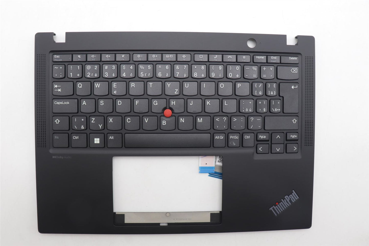 Lenovo ThinkPad X13 Gen 4 Keyboard Palmrest Top Cover Black 5M11L85659