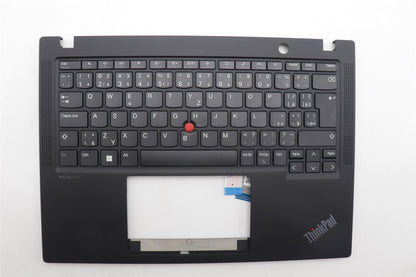 Lenovo ThinkPad X13 Gen 4 Keyboard Palmrest Top Cover Black 5M11L85659