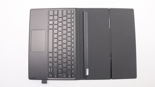 Lenovo Miix 630-12Q35 Dock Keyboard Palmrest Touchpad UK Black 5N20R12855