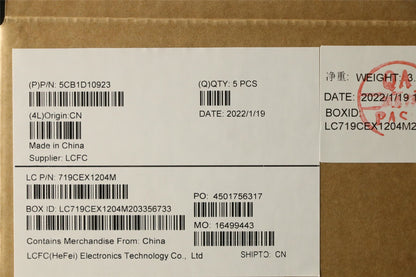 Lenovo Upper Case ASM_SPA L82JK BU RGB 5CB1D10923