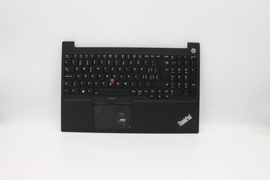 Lenovo ThinkPad E15 Keyboard Palmrest Top Cover Swiss Black Backlit 5M10V16915