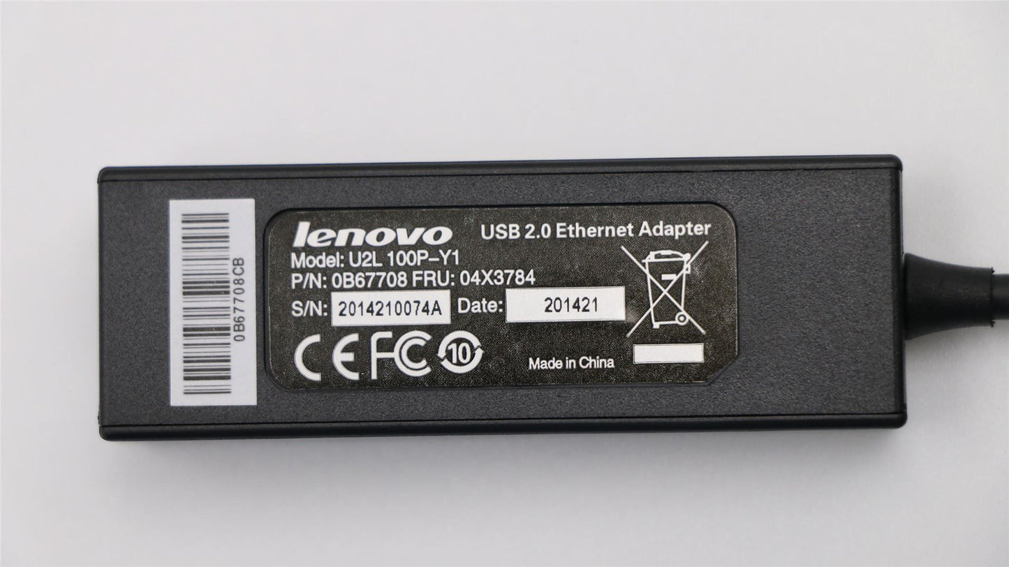 Lenovo Carbon Helix X1 1st USB-A to Ethernet Cable 04W6947