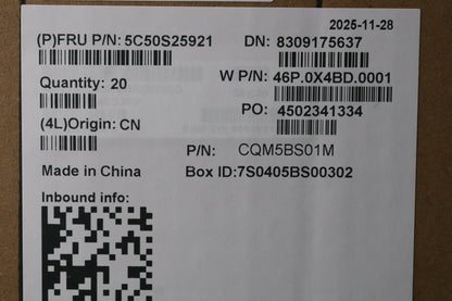 Lenovo CARDPOP W21US IO BD Board 5C50S25921