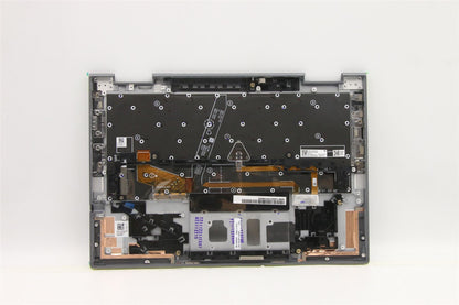 Lenovo Yoga X1 6th Keyboard Palmrest Top Cover Spanish Grey 5M11C40997