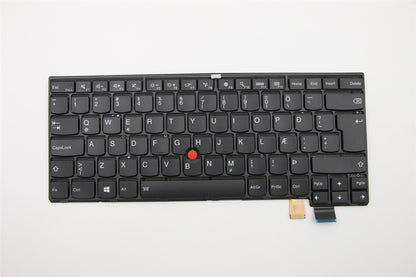 Lenovo ThinkPad T460s Keyboard Icelandic Black Backlit 01YR104