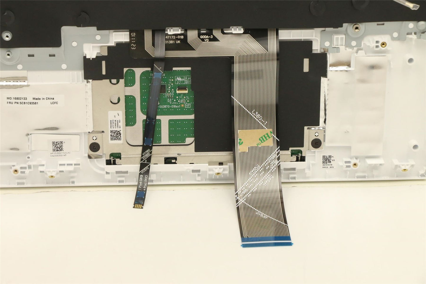 Lenovo Upper CaseASM_NORDICL82JSSTw/BUWRF 5CB1C93581