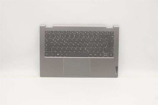 Lenovo Yoga 14s ITL Keyboard Palmrest Top Cover German Black Backlit 5CB1C92770