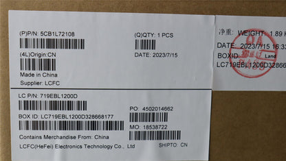 Lenovo Keyboard L82YQ Assy NORDIC 5CB1L72108