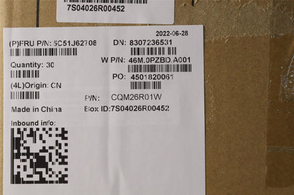 Lenovo FRU 8L PWR BD/213604 UMA 5C51J62708