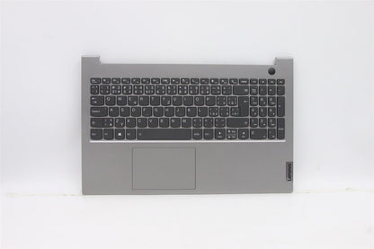Lenovo ThinkBook 15 G2 ARE Palmrest Cover Touchpad Keyboard Grey 5CB1B34837