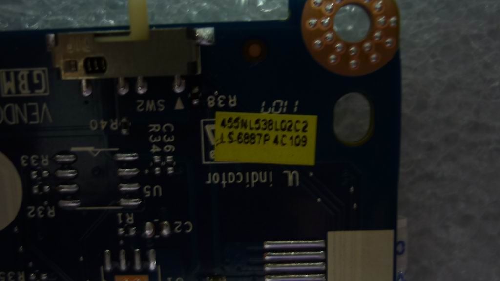 Lenovo PIQY1 USB BOARD 2.0 W/SWTICH 11013467