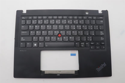 Lenovo ThinkPad X13 Gen 4 Keyboard Palmrest Top Cover Arabic Black 5M11H94357
