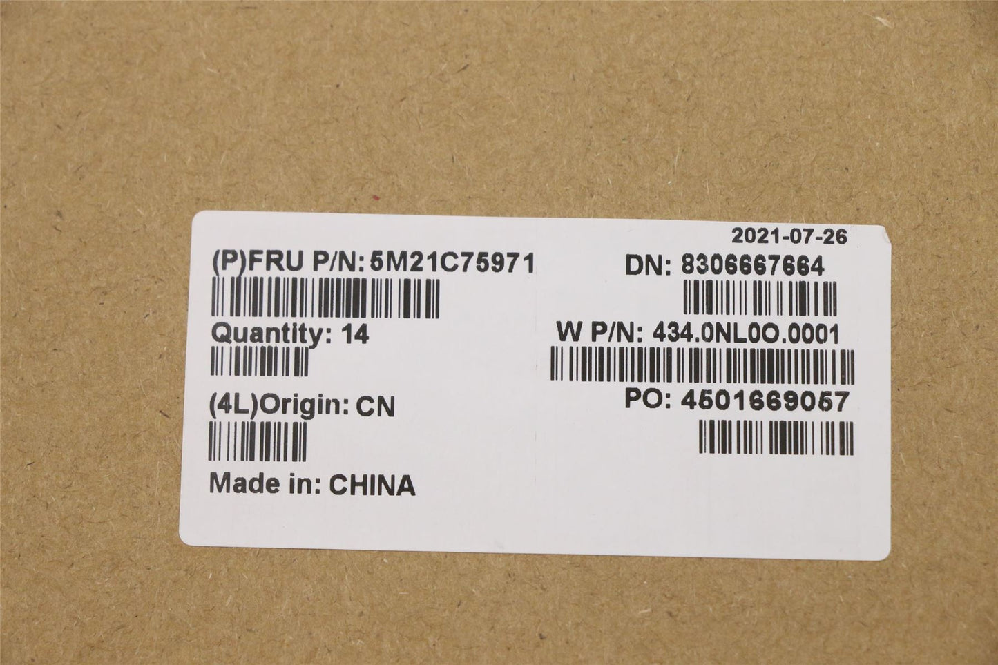Lenovo Extreme P1 5 P1 6 X1 5 SIM Card Tray Black 5M21C75971