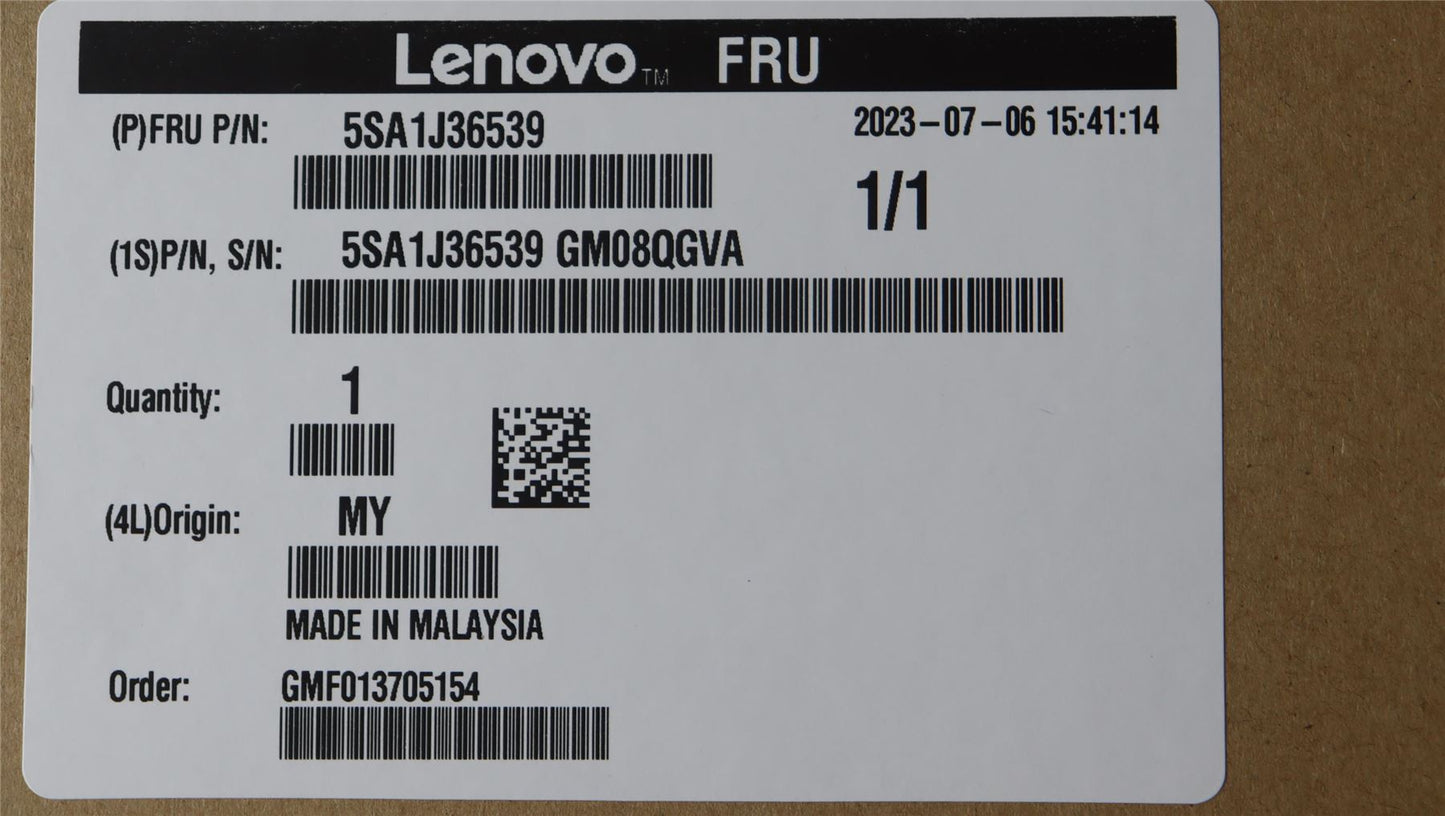 Lenovo ThinkStation PX CPU Processor 5SA1J36539