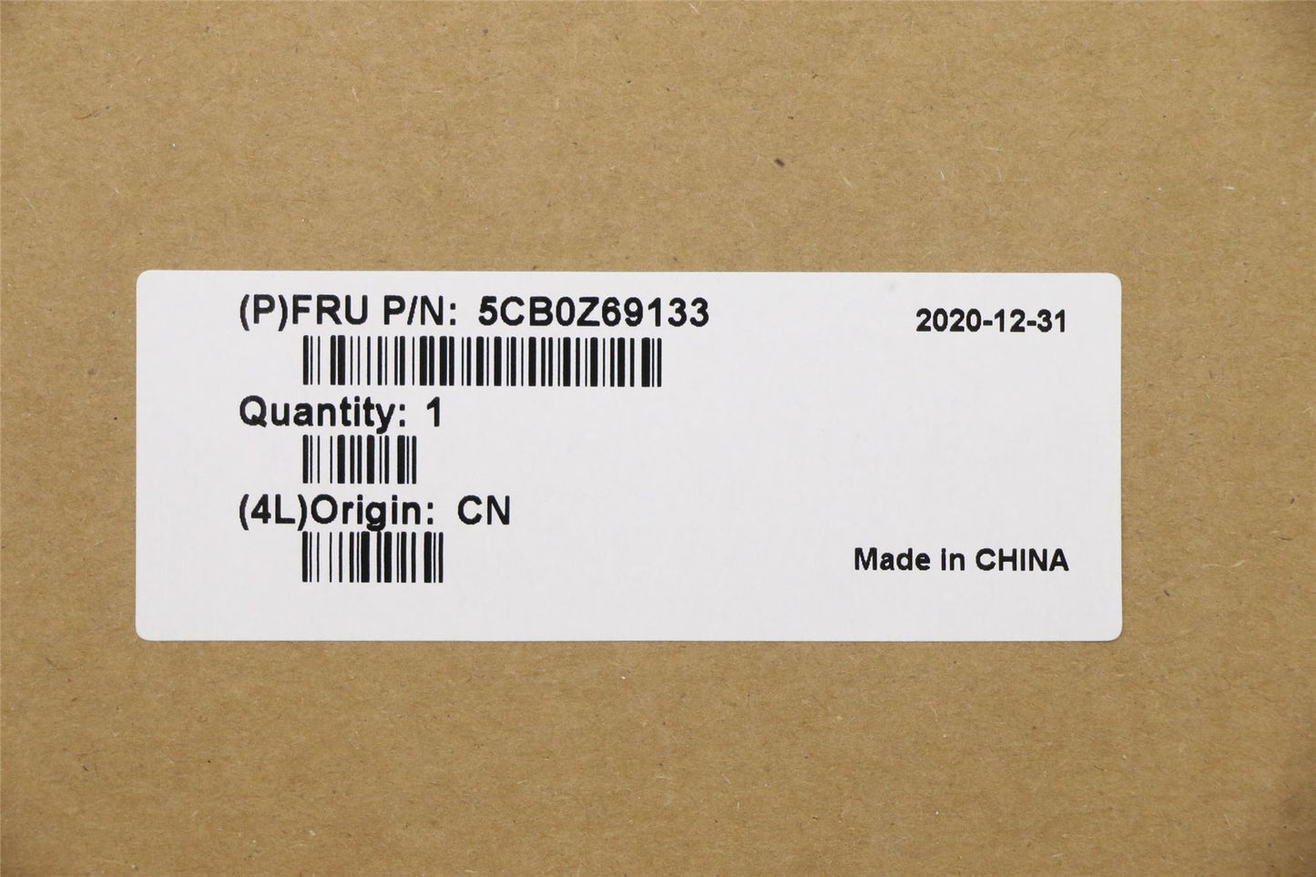 Lenovo FRU COVER P17 A COVER IR UHD ASSY 5CB0Z69133
