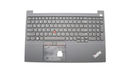 Lenovo ThinkPad E15 3 Keyboard Palmrest Top Cover US Europe Black 5M11C43923