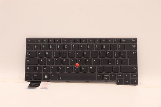 Lenovo ThinkPad L13 4 L13 3 L13 4 X13 3 Keyboard Italian Black 5N21H77054