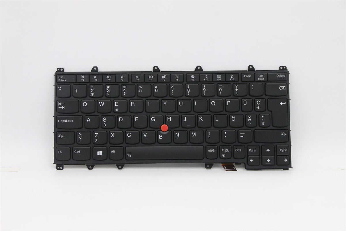 Genuine Lenovo ThinkPad Yoga 370 Keyboard Estonian Black Backlit 01EN423