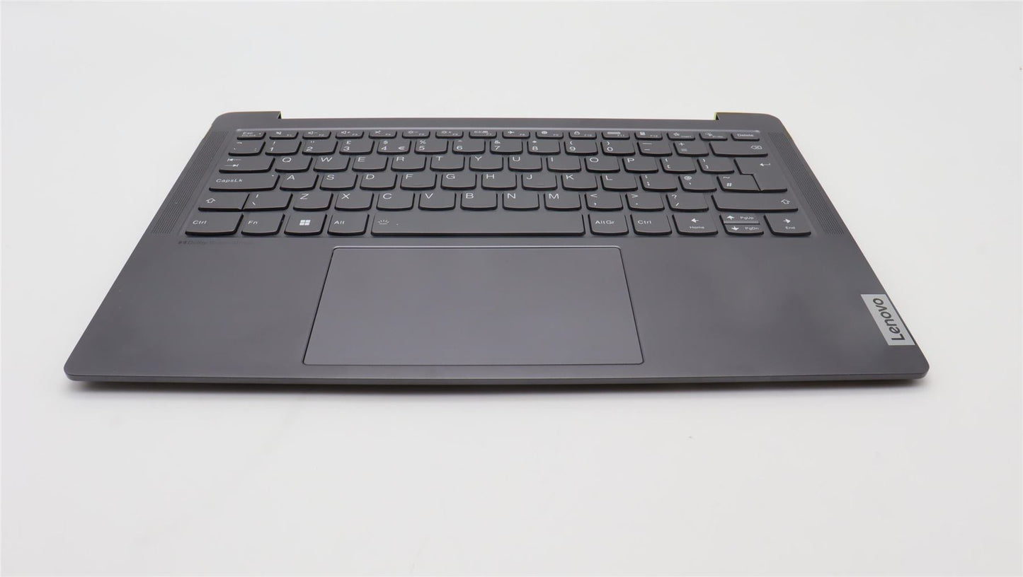 Lenovo Yoga 6 14IAP8 Palmrest Cover Touchpad Keyboard UK Europe Black 5CB1K03804
