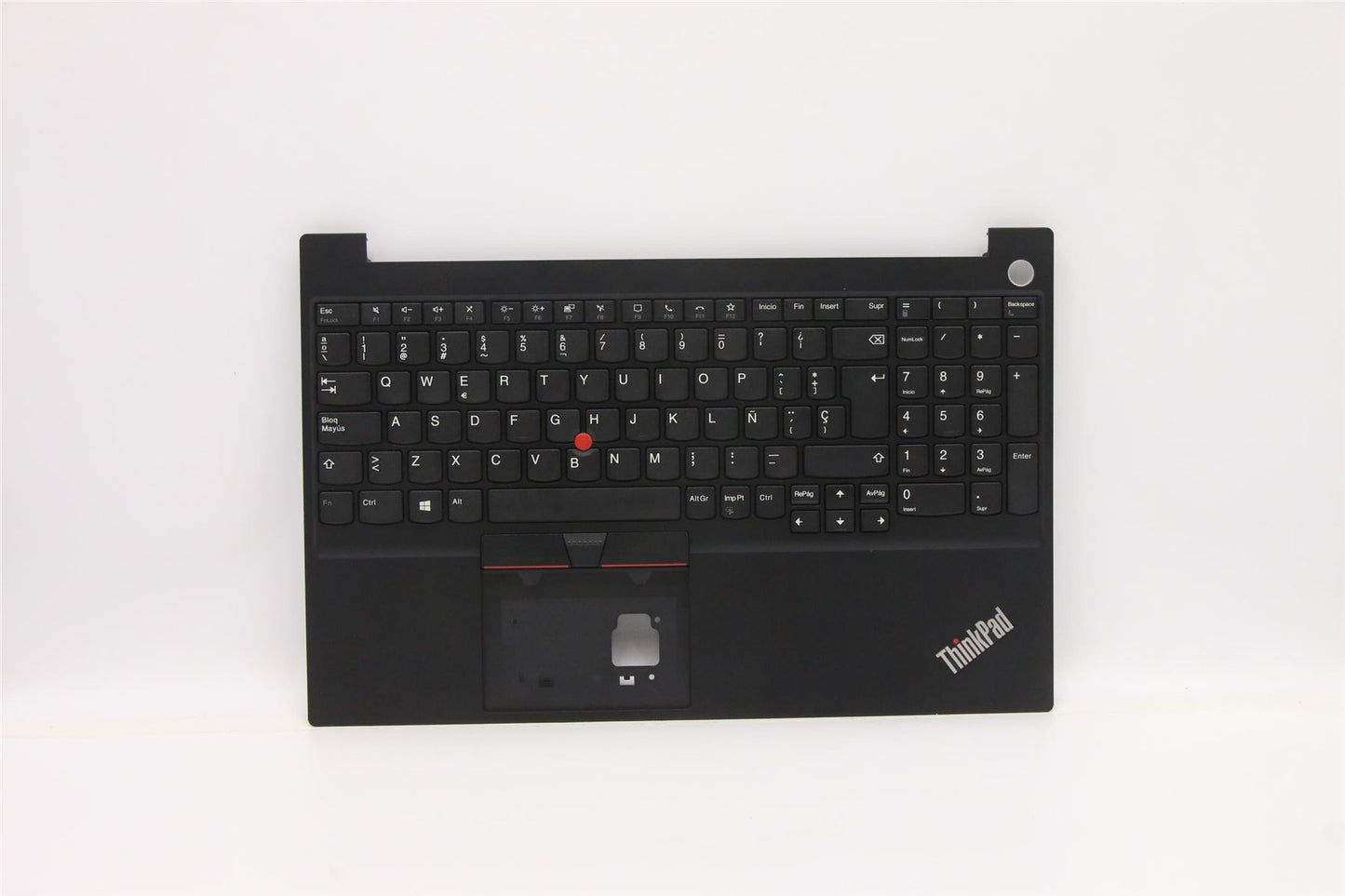 Lenovo ThinkPad E15 2 Keyboard Palmrest Top Cover Spanish Black 5M11A35876