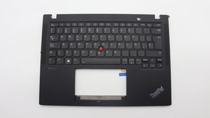 Lenovo ThinkPad X13 Gen 4 Palmrest Cover Keyboard Latin Spanish Black 5M11L86034