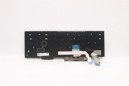 Lenovo ThinkPad T15 Gen 2 T15 P15s Gen 2 Keyboard Icelandic Black 5N20V78050