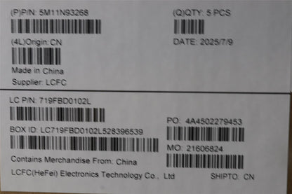 Lenovo MECH_ASM FRU KB FRA(TRI)UK Bk 5M11N93271