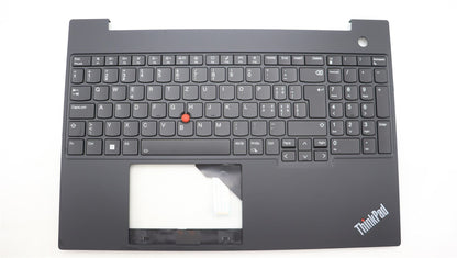 Lenovo ThinkPad E16 Gen 1 Keyboard Palmrest Top Cover Switzerland 5M11L65307
