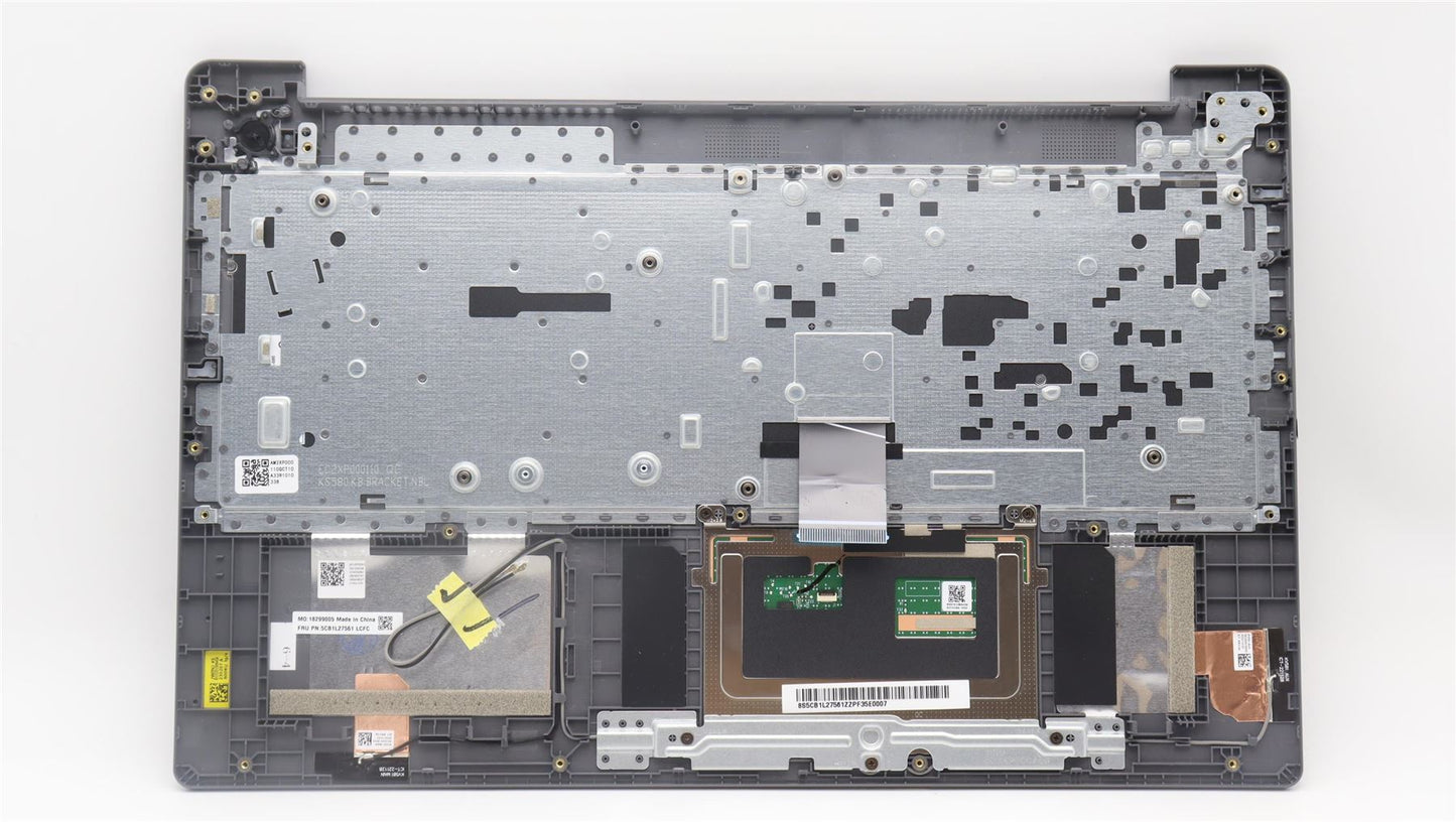 Lenovo IdeaPad 3 15AMN8 Palmrest Cover Touchpad Keyboard Ukrainian 5CB1L27561