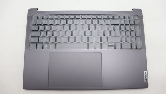 Lenovo Yoga 9 16IRP8 Palmrest Cover Touchpad Keyboard Czech Slovakian 5CB1L55114