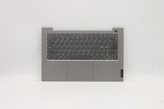 Lenovo ThinkBook 14 G2 ITL Keyboard Palmrest Top Cover Nordic Silver 5CB1B33142
