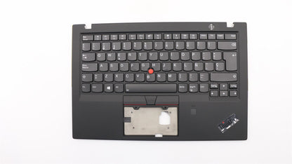 Lenovo ThinkPad X1 6th Gen Keyboard Palmrest Top Cover Spanish Black 01YR629