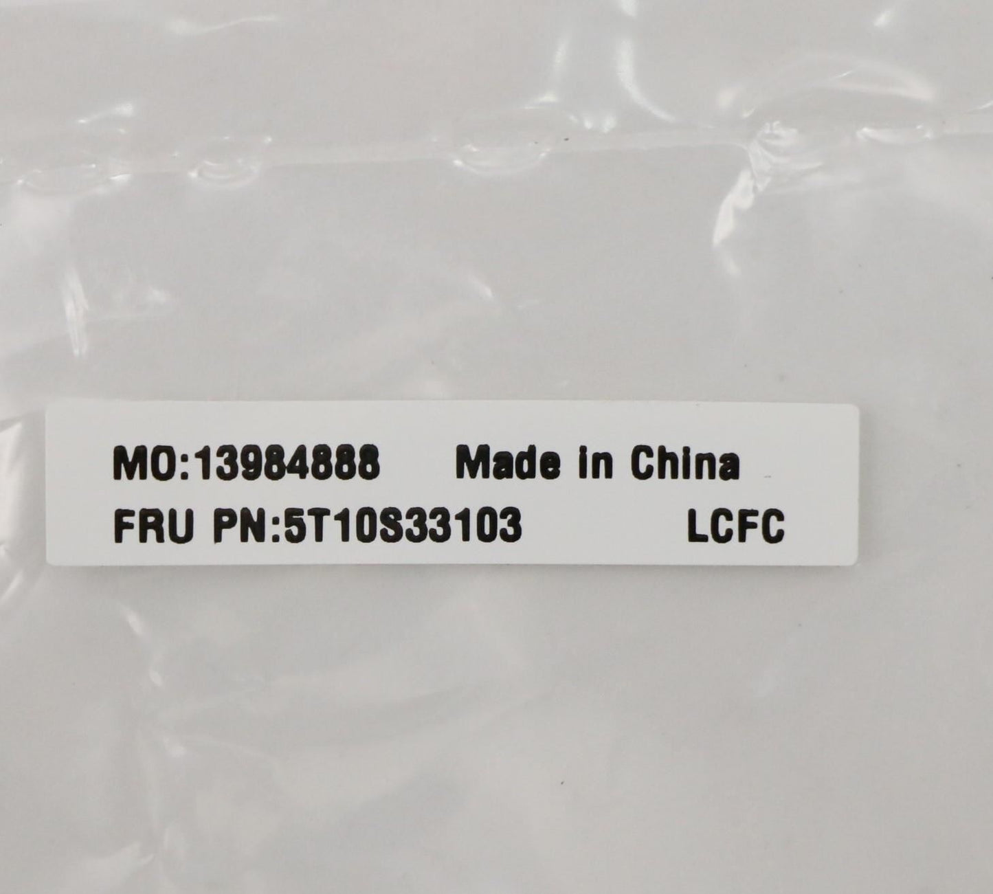 Lenovo 5T10S33103 TAPE Removable Tape L 81Y8