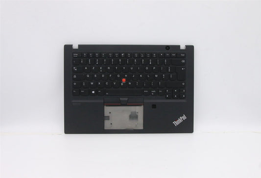 Lenovo ThinkPad T14s Palmrest Cover Keyboard French Black Backlit 5M10Z54252