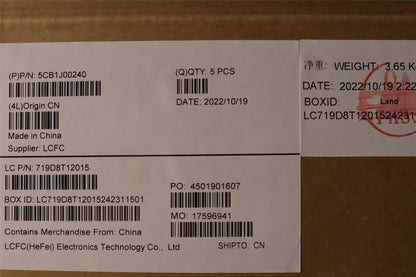 Lenovo Upper Case ASM_SWSL82SFFP_AB_BL_ML 5CB1J00240