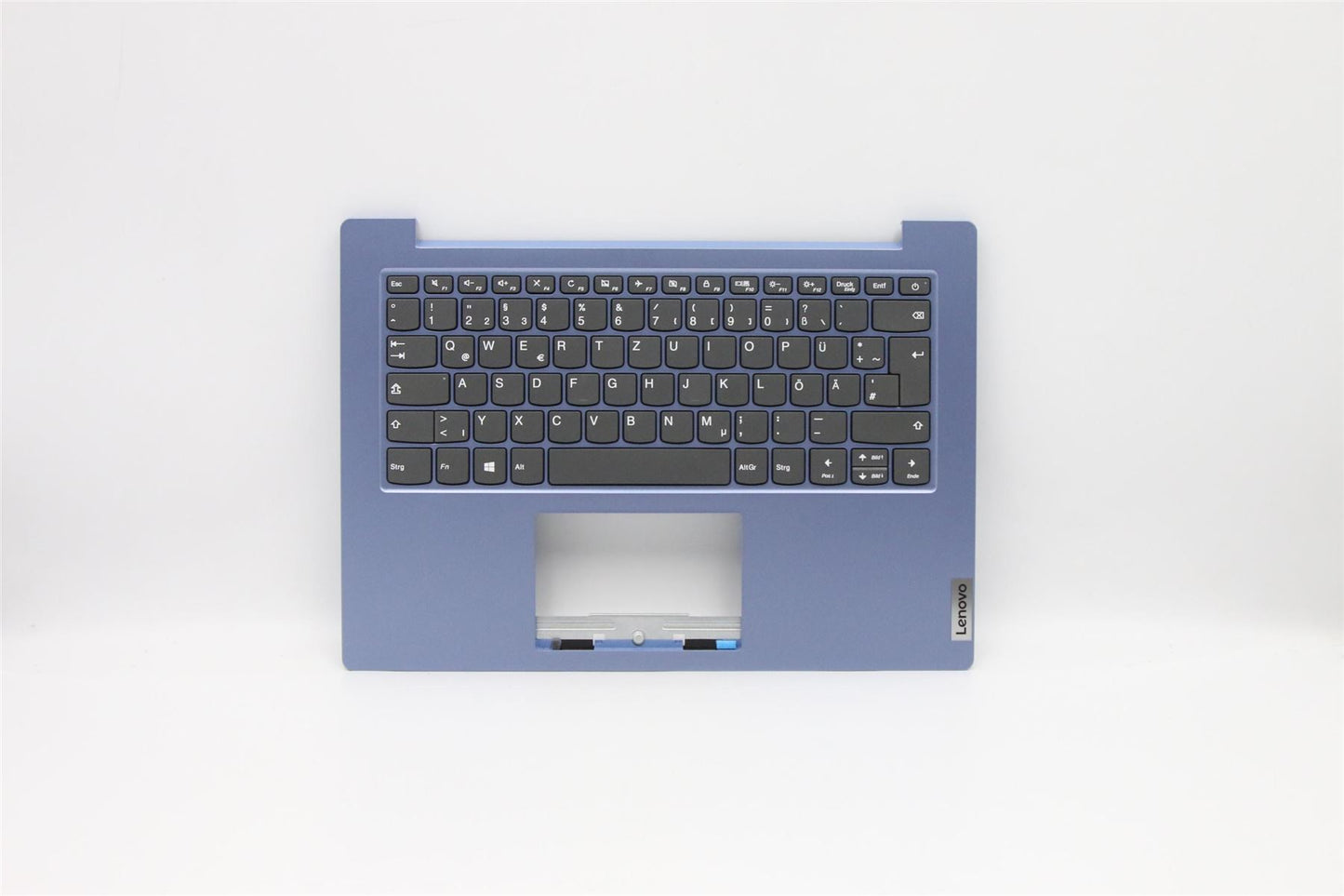 Lenovo IdeaPad 1-14AST-05 Keyboard Palmrest Top Cover German Blue 5CB0W43945