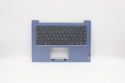 Lenovo IdeaPad 1-14AST-05 Keyboard Palmrest Top Cover German Blue 5CB0W43945