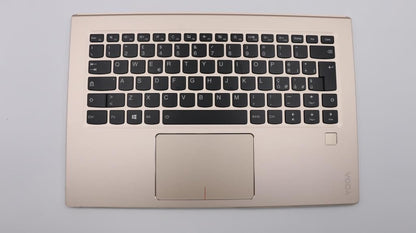 Lenovo Yoga 910-13IKB Palmrest Cover Touchpad Keyboard Italian Gold 5CB0M35111