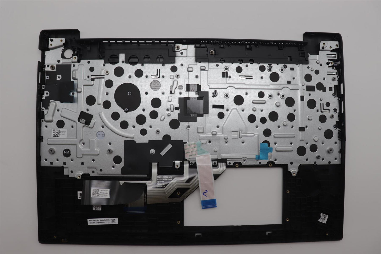 Lenovo MECH_ASM FRU KBD CCV GRE BL (PMX) US BK 5M11N99865