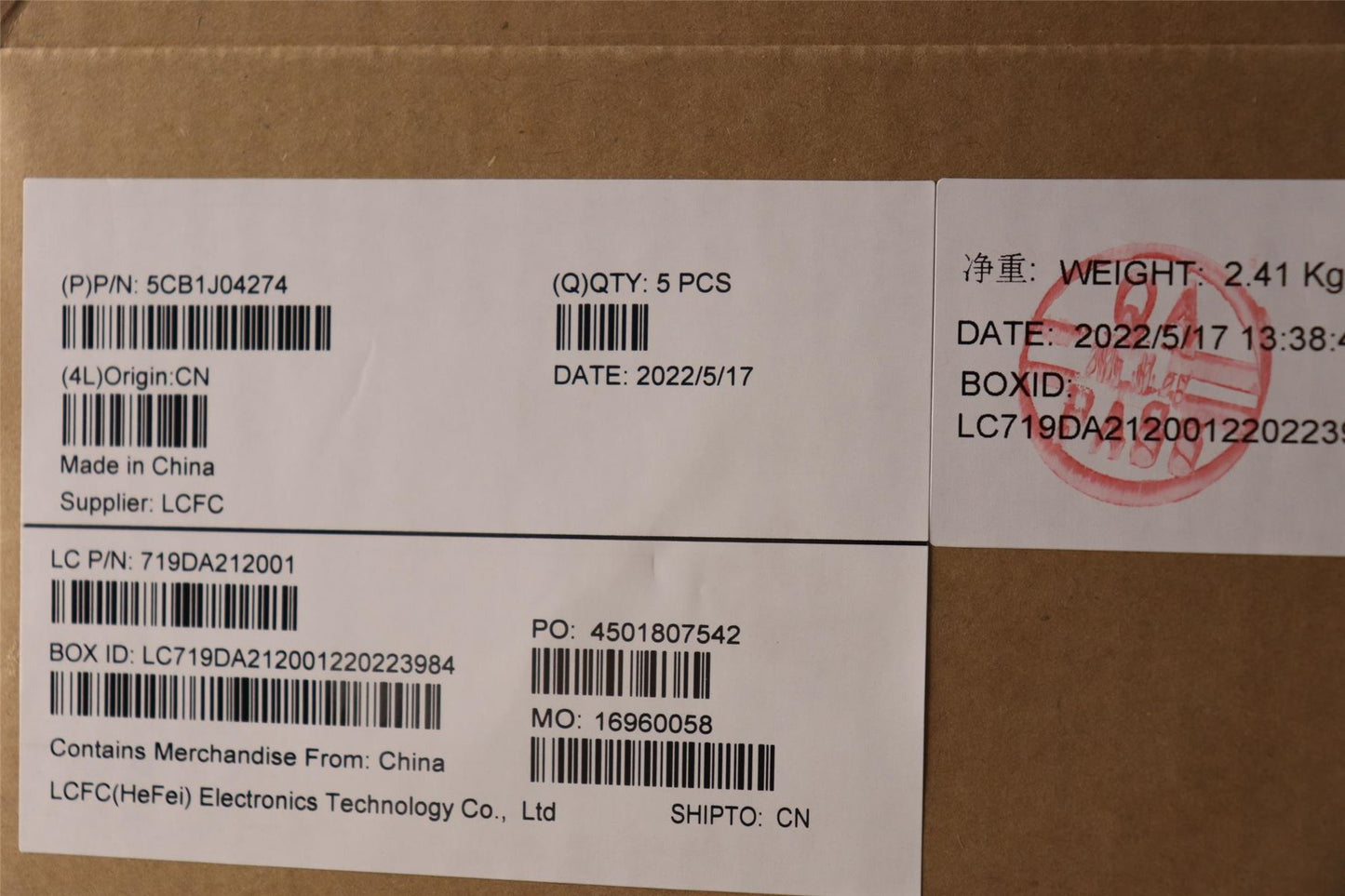 Lenovo Lower Case L 82TF BK 5CB1J04274